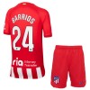 Oficiální Fotbalový Dres Atlético Madrid Barrios 24 Domácí 2023-24 pro Děti